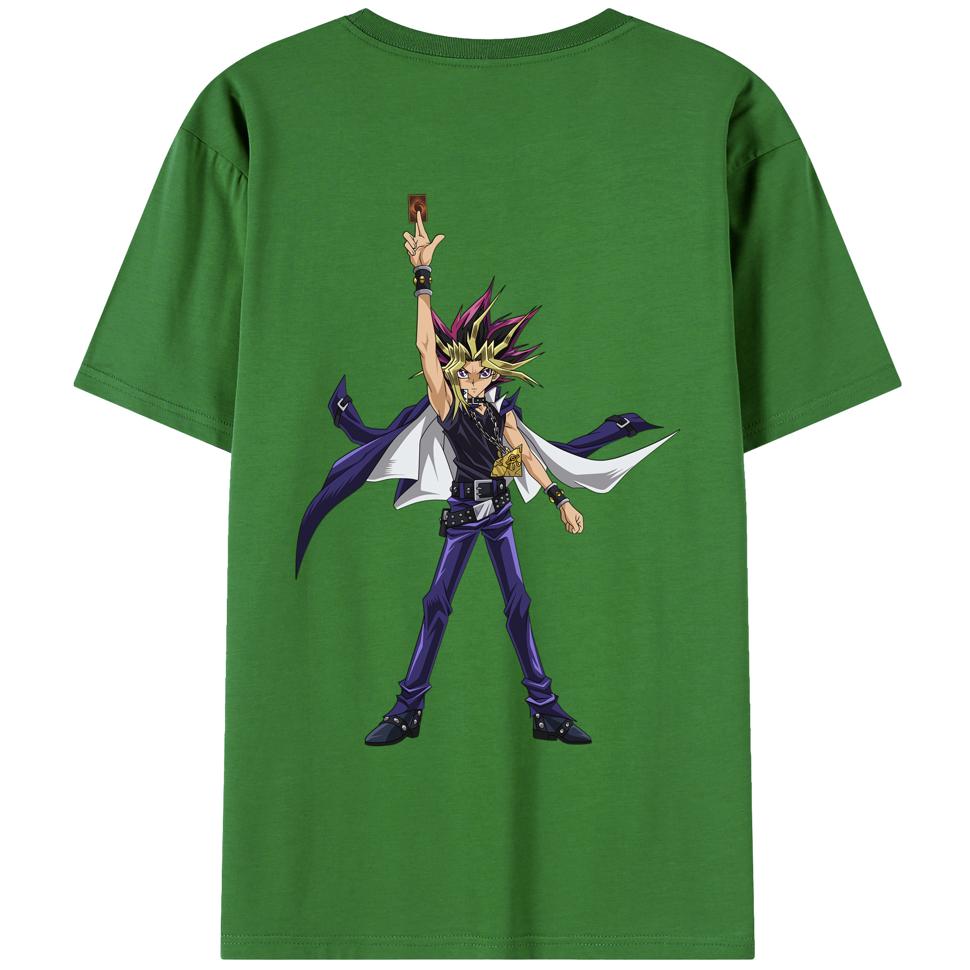 （画像用） 遊☆戯☆王 Yu-Gi-Oh! レディース半袖Tシャツ(バックプリント)